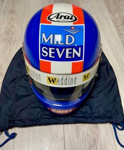 片山右京 レプリカヘルメット JFC F1 ヘルメット 片山右京 1995 1⁄12 片山右京 レプリカヘルメット JFC F1 ヘルメット 片山右京 1995 1⁄12